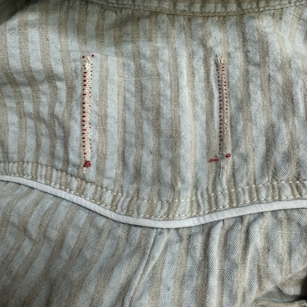 BDG Light Blue Striped Romper with a tie waist *NWT* - Picture 11 of 11